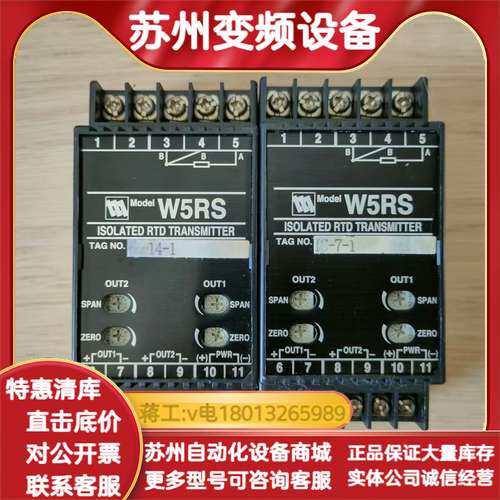 W5RS-4AA-M爱模Pt100，0-60C°，双输出4-