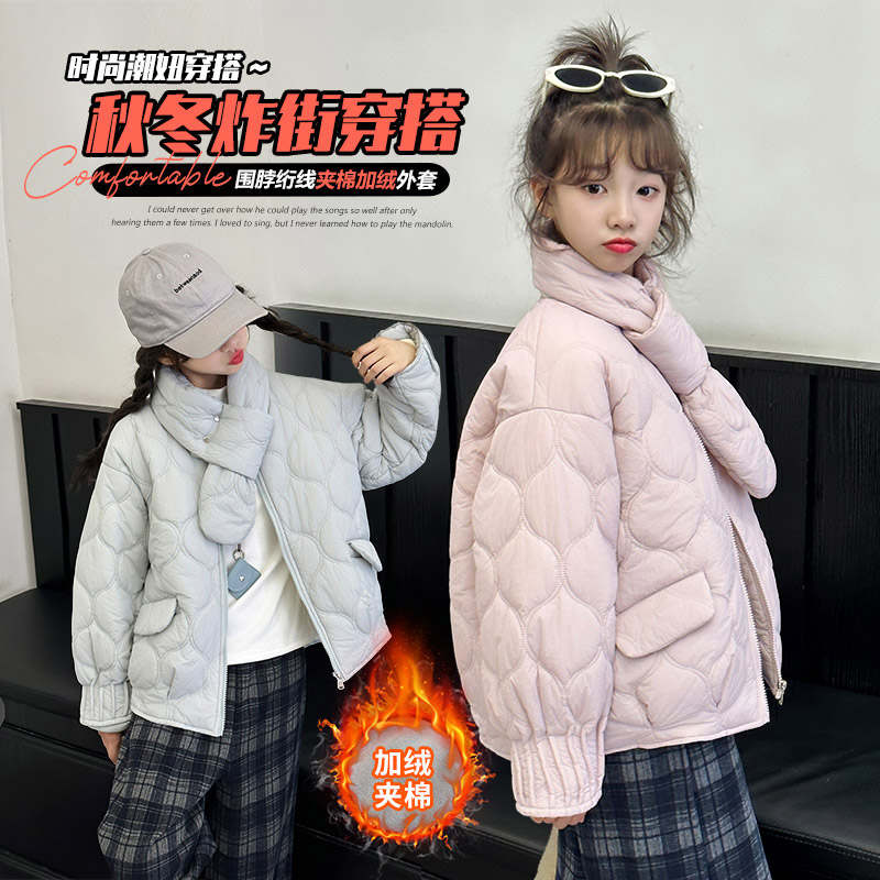 有帽不可拆休闲圆领长袖B类加绒