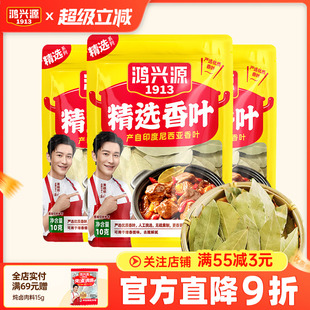 鸿兴源香叶家常厨房调料10g袋精选香料炒菜炖肉卤料提味增香