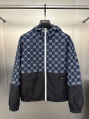 鼎锋秋冬推荐 拼色连帽棉服 男士 满印花版 880843957 时尚 AOLAMA