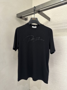 25秋冬新款 T恤 男士 字母烫钻圆领短袖 DUHBAT201265 时尚 DEGAIA