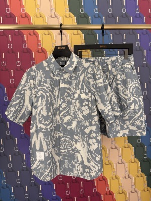 John Richmond 26春夏新款 男士满印花版套装衬衫JUIAAJ370770