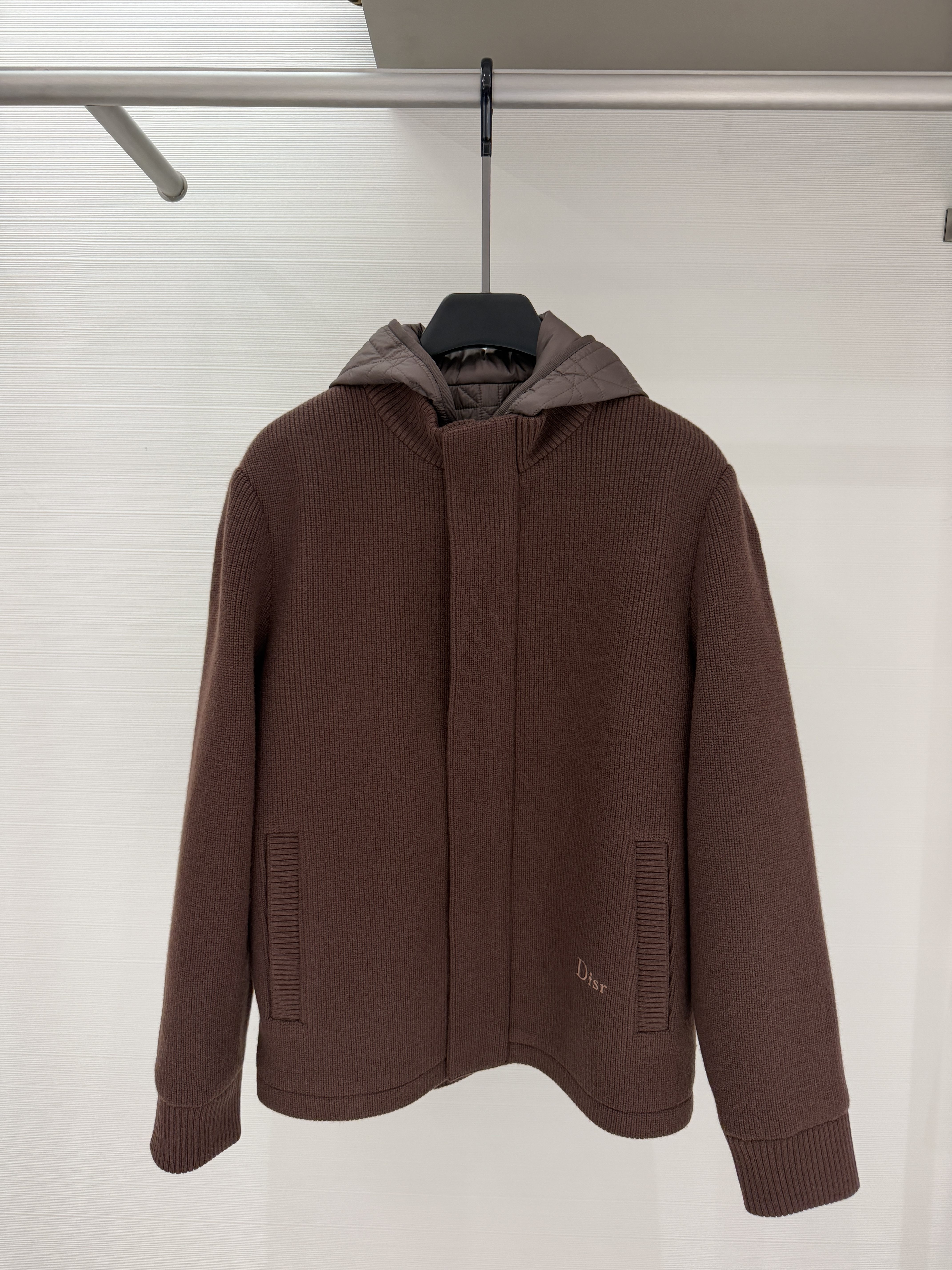 DOSERMO男装26秋冬新款针织休闲服可拆卸两件连帽外套662263179