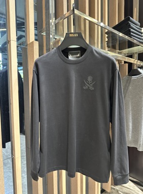 DARTIN BONAPARTO 25秋冬新款 男士胸前骷髅长袖T恤 SDB2515287