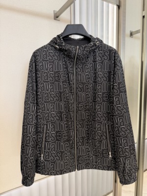 Cavalli Class 鼎锋秋冬推荐 男士字母满花版连帽棉服CM082D4765