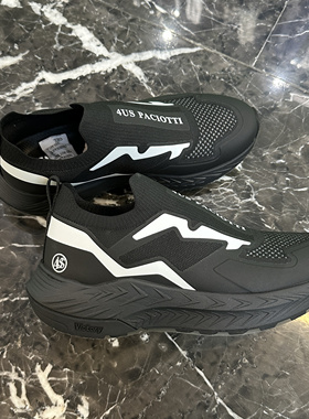 4US PACIOTTI 25春夏新款 男士时尚字母拼色休闲厚底运动鞋 S8508