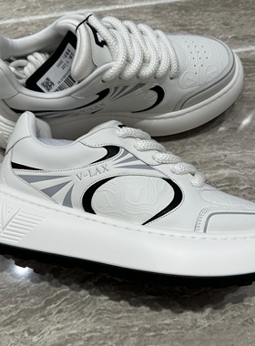 Chishaluo 25秋冬新款 男士时尚字母系带厚底休闲鞋VL162200R