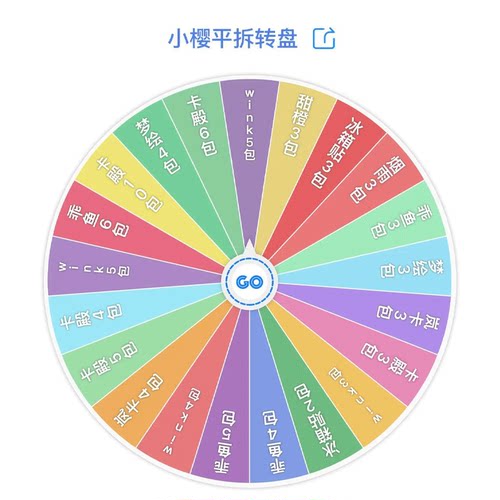 【转盘】各Ip转盘-平拆，3开4,5开7,10开15（代拆）
