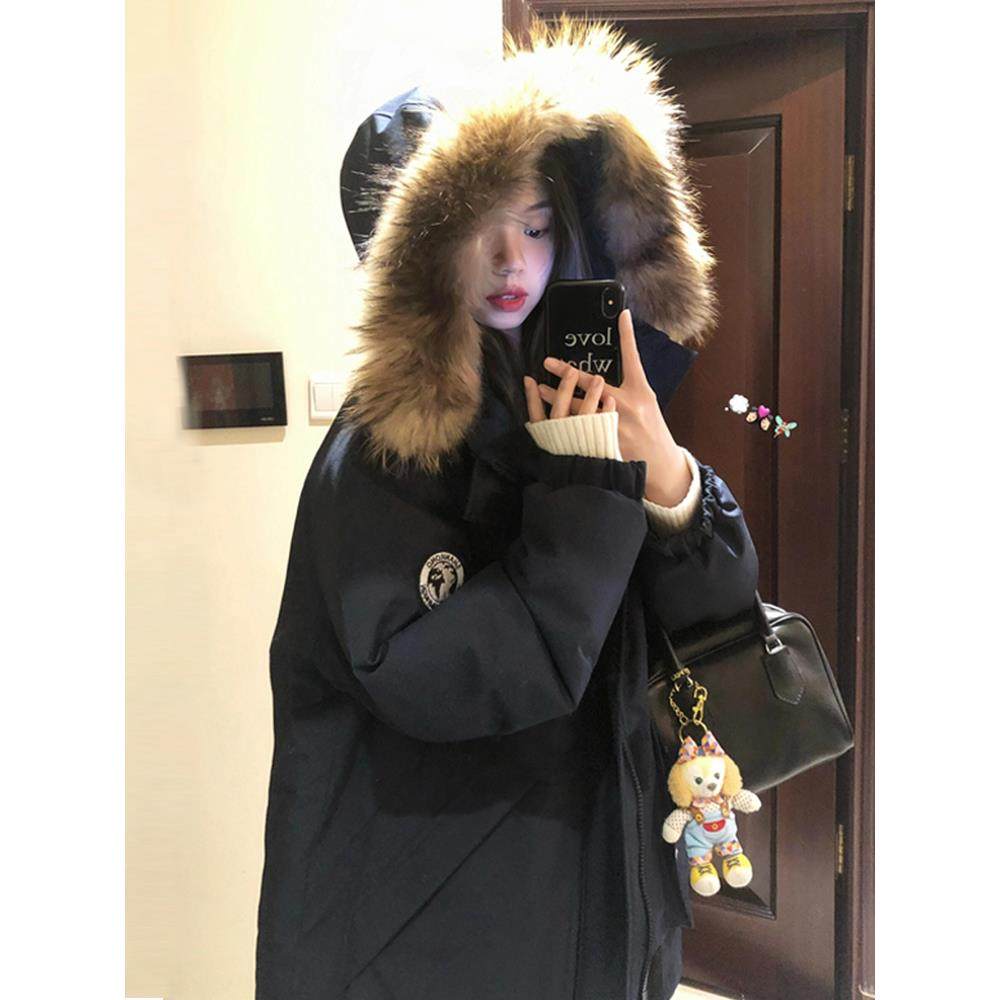 2024新款冬季棉衣女式工作服覆古派克大衣韩式羽绒棉衣棉夹克小夹