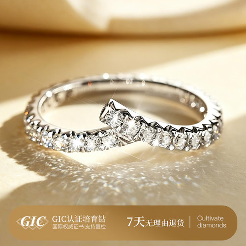 钻石排戒H家Ribbon满钻