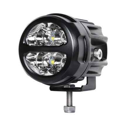 汽车led射灯3寸圆形雾灯超亮摩托车改装大灯前杠灯12V24V辅助灯