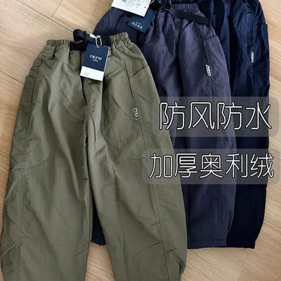 儿童男款加绒裤子女童冬2025新款