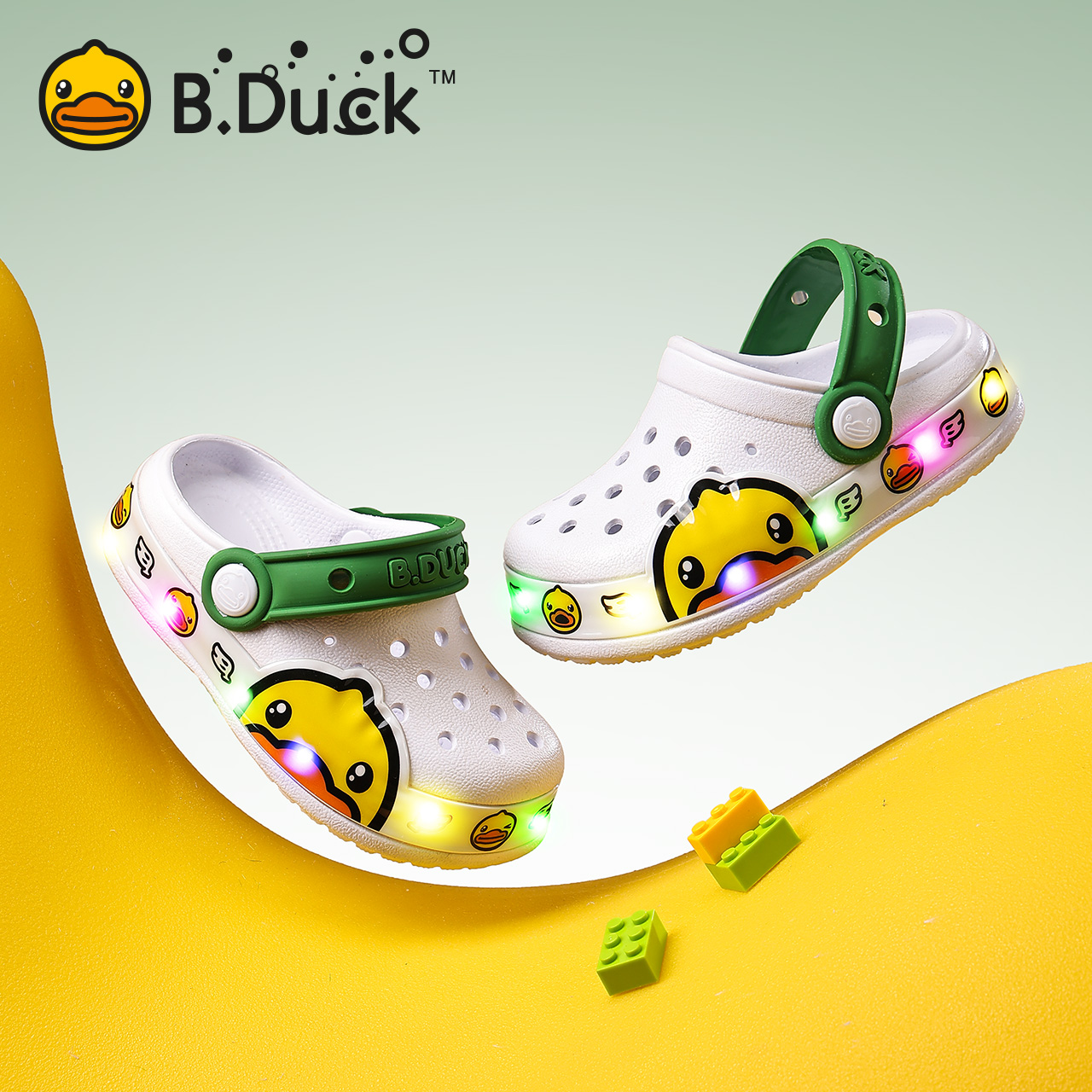 BDuck小黄鸭儿童拖鞋2025夏季