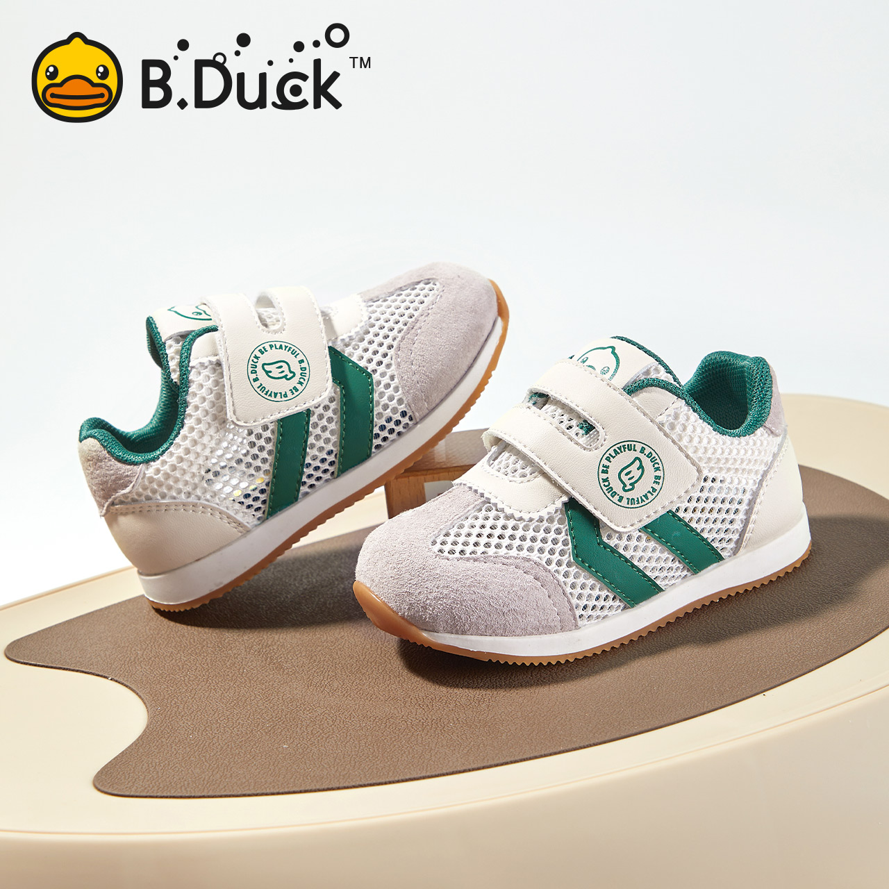 B.Duck小黄鸭儿童夏季学步鞋