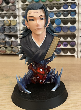 咒术回战夏油杰手办雕像 胸像 3d打印件 17cm现货