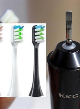 适用于海尔Kkc电动牙刷头成人声波软毛Wx5更换头通用Td2/Hb551