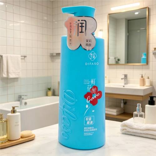 蒂花之秀鲜花酿精油舒感丝滑润发乳轻盈顺滑500ml柔顺滋润顺滑