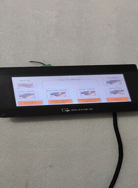 威纶TK6070iPH触摸屏，拆机，通电实图拍照，功能包