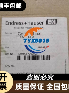 E+H FXA191-G1 恩德斯豪斯全新Hart通讯接口模块 Commubox FX