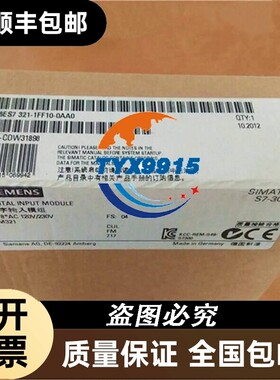 6ES7321-1FF01-0AA0S7-300数字量输入模块6ES73211FF10
