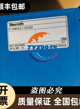 REXROTH力士乐VT-MRPA2-1-12/V0/0 R900249895价