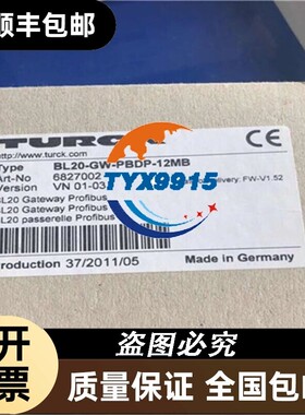 TURCK图尔克 BL20-E-16DO-24VDC-0.5A-P现场总线技术I/O