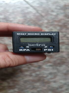 西特setra 真空显示表M327 MICRO DISPLA
