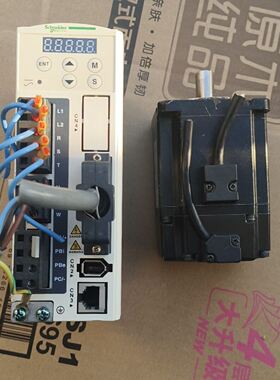 伺服驱动器LXM23DU04M3X，电机BCH0801