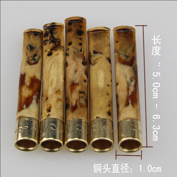 HAILIU 담배 홀더 이중 사이클 필터 세척 가능한 블러드 버드나무 담배 홀더 제조 업체 직접 판매 호랑이 자리 HAILIU 두꺼운 중간 및 얇은 파이프