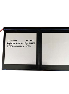 适用通道MaxiSys MS908,MS908P Pro汽车检测仪电池MLP4795117