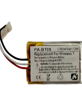 适用魔音Monster iSport Freedom蓝牙耳机电池AEC552535