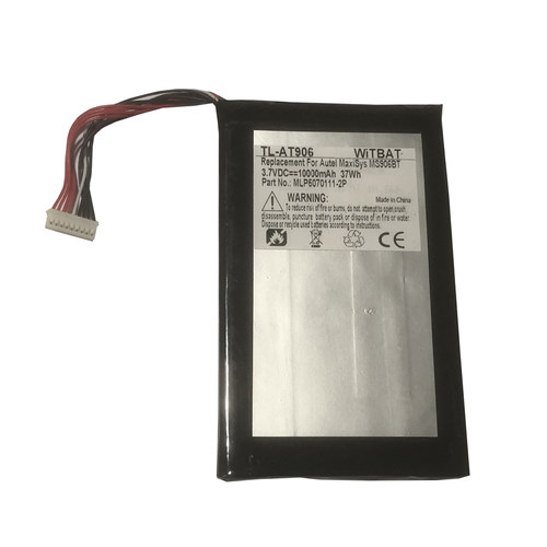 适用通道MaxiSys MS906BT MS906TS汽车检测仪电池MLP5070111-2P