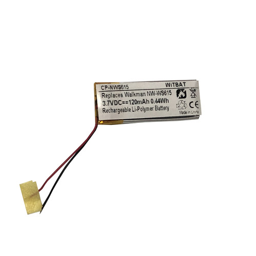 适用NW-WS613 NW-WS615 MP3电池