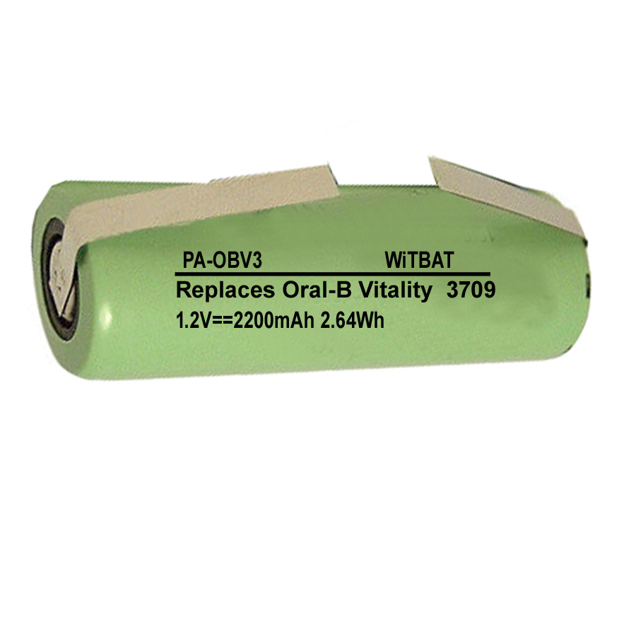 适用欧乐B Vitality Sonic 3709 3737电动牙刷电池