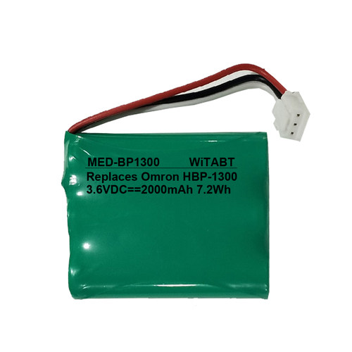适用欧姆龙Omron HBP-1300电子血压计电池HXA-BAT-2000