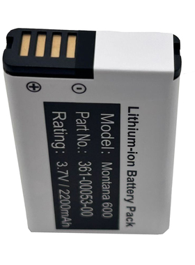 适用Montana 600 GPS电池010-11935-00