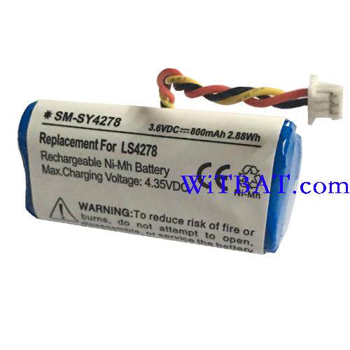 适用讯宝LS4278 DS6878电池BTRY-LS42RAAOE-01, 82-67705-01