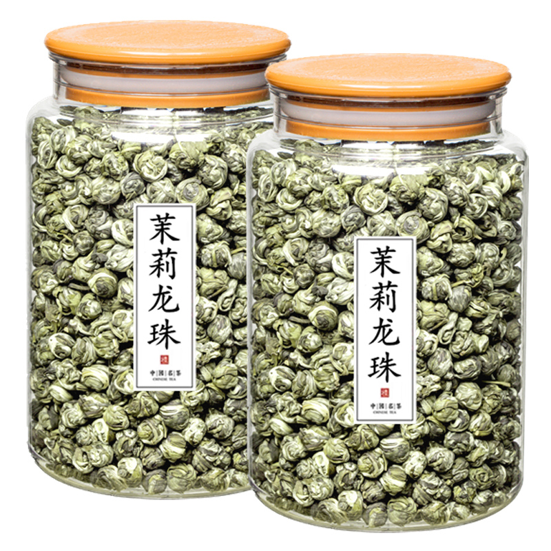 茶叶2024新茶茉莉花茶茉莉龙珠茶...