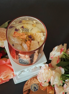 PRAY诸神系列蜡烛女神芙蕾雅水晶天然精油花香小众氛围香薰