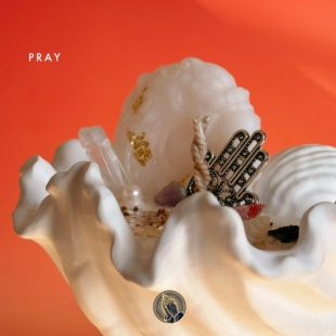 「驾雾」PRAY限定贝壳蜡烛礼盒精油香薰香氛礼物愿望水晶药草