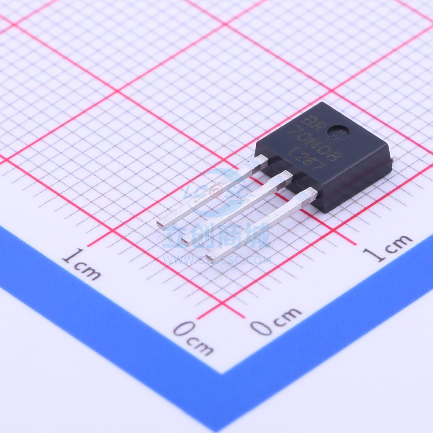 场效应管(MOSFET) BRCS70N08IP TO-251