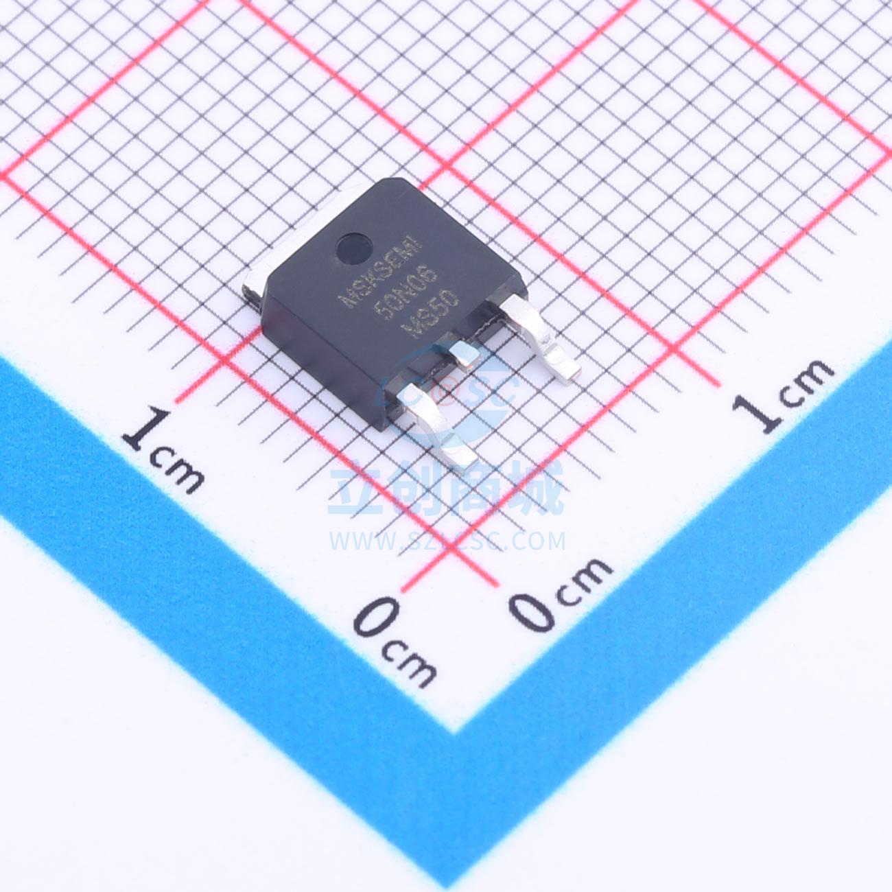 场效应管(MOSFET) MS50N06 TO-252