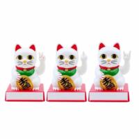 The new version features interchangeable gestures such as LUCKY CAT, middle finger swing, lucky cat, money cat, good luck desktop decoration, and car thumbnail 5