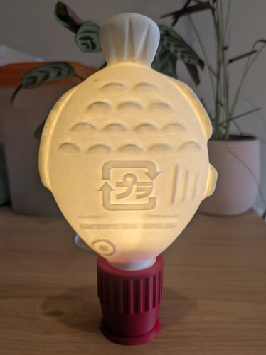创意日本寿司酱油鱼大豆鱼led灯鯛鱼烧小夜灯装饰灯usb灯具