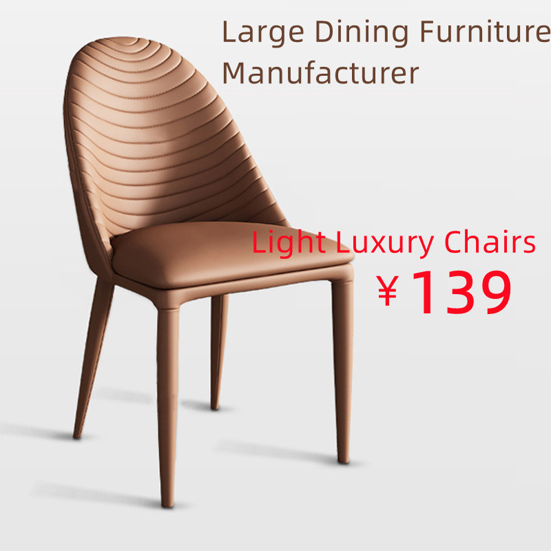 Modern Restaurant Chair Italian Luxury Dining Furniture
