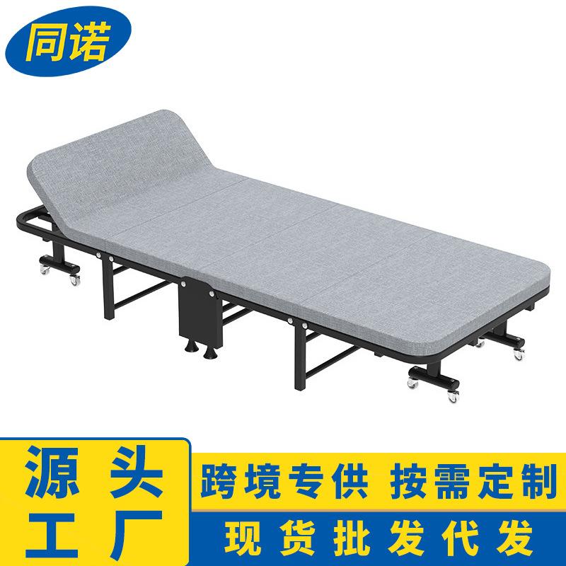 定制折叠床单人木板海绵床简易沙发床办公室午休床成人午睡床