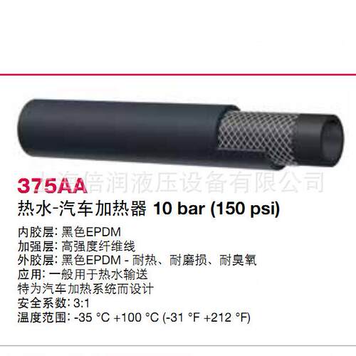 F倍润阿法格玛A75AALAGMMA业工管热水管汽车管加O热器管75AA