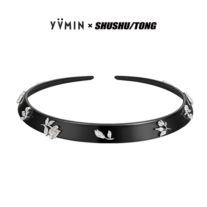 YVMIN尤目锆石碎花项圈