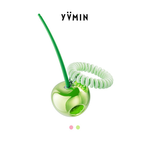 YVMIN尤目 虚拟樱桃头绳发圈水果造型发饰春季新品生日礼物