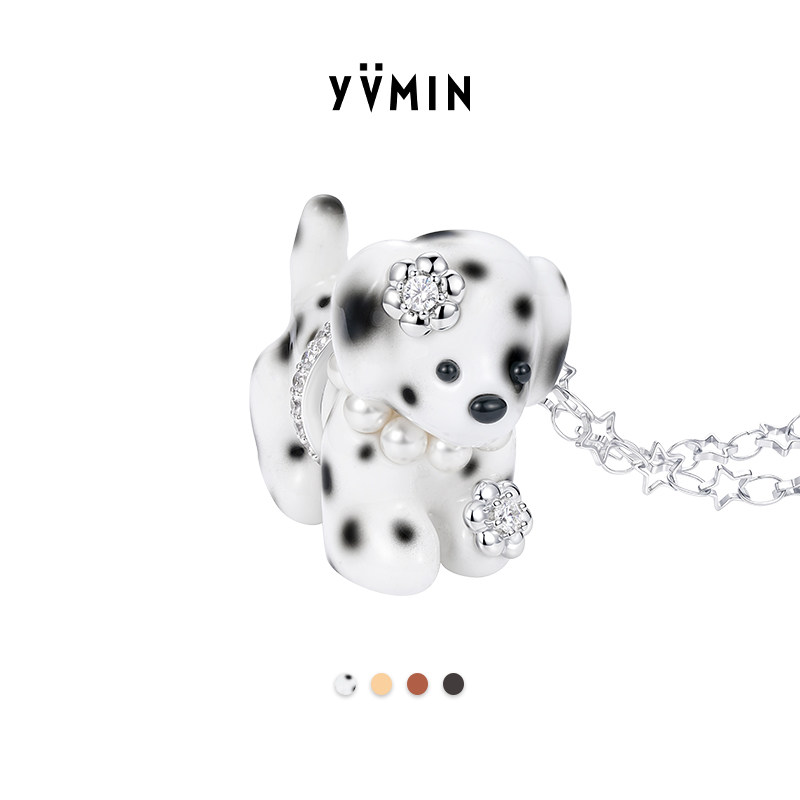 YVMIN尤目 小狗项链设计师款生日礼物新品